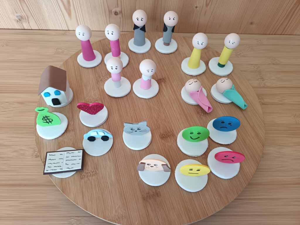 Moyen coffret 22 pièces dessus